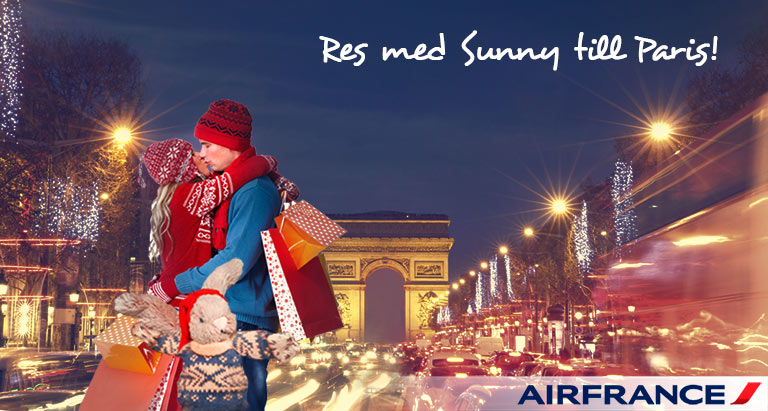 Med Air France och Sunny till Paris - sistaminuten.se