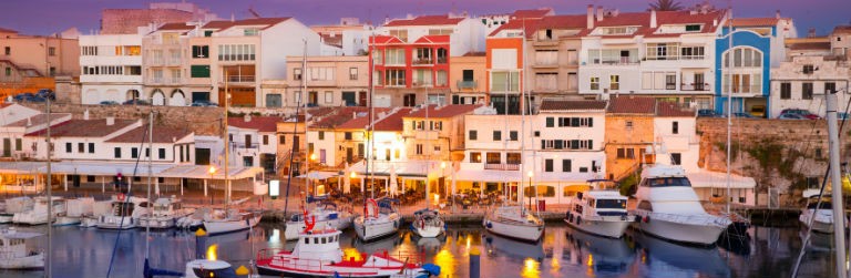 Billigaste resorna till Ciutadella, Menorca från hela Sverige