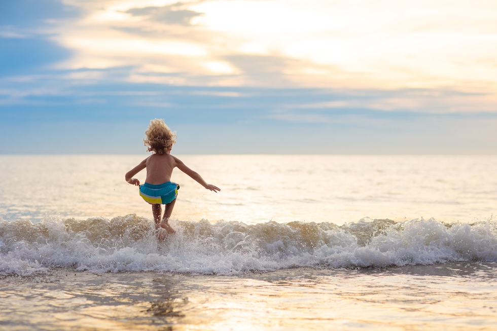 Strandliv og badeferie for hele familien