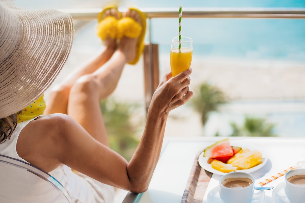 Herlig sommerstemning ved Middelhavet, lenge før det blir plussgrader her hjemme