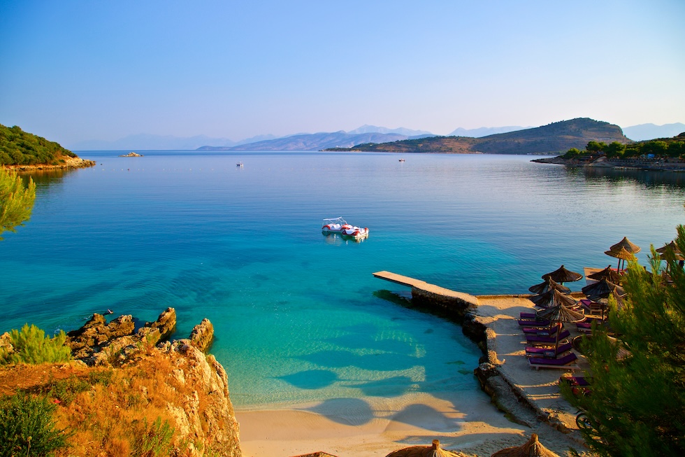 Ksamil i Albania