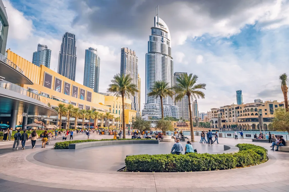 Bild av Downtown Dubai 
