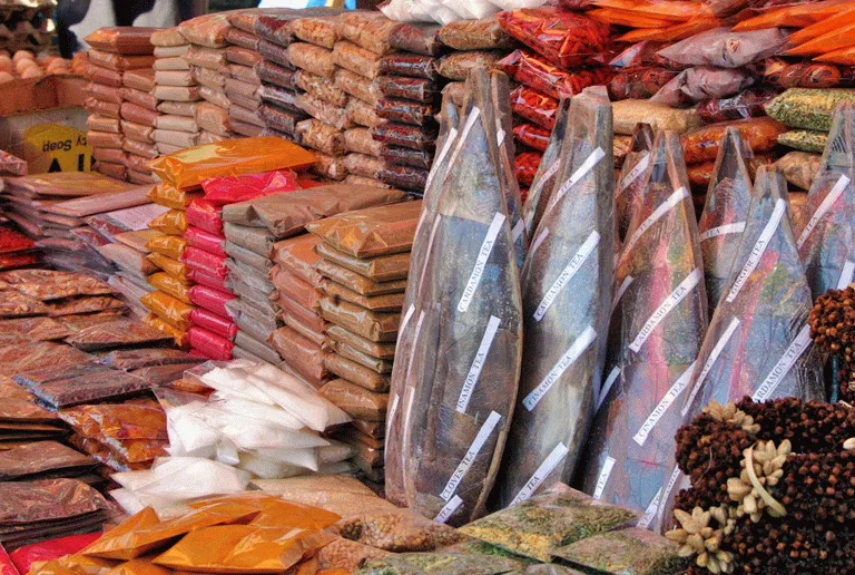 Kryddor är en mycket viktig handelsvara på Zanzibar 